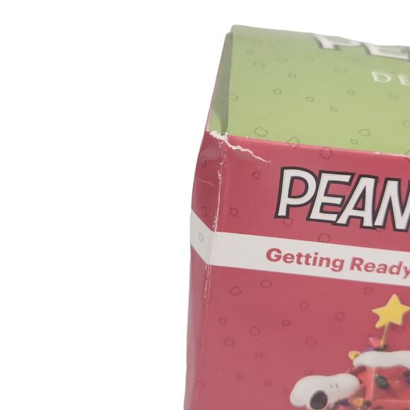 NEW! DEPARTMENT 56 PEANUTS GETTING READY FOR CHRISTMAS SNOOPY WOODSTOCK - Picture 5 of 8